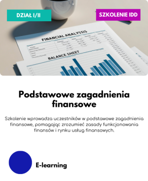 Podstawowe zagadnienia finansowe