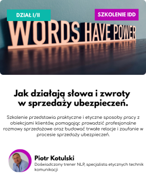 Jak działają słowa i zwroty w sprzedaży ubezpieczeń