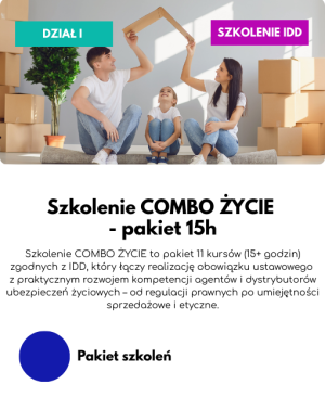 Szkolenie COMBO ŻYCIE 15h