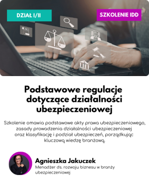 Podstawowe regulacje dotyczące działalności ubezpieczeniowej